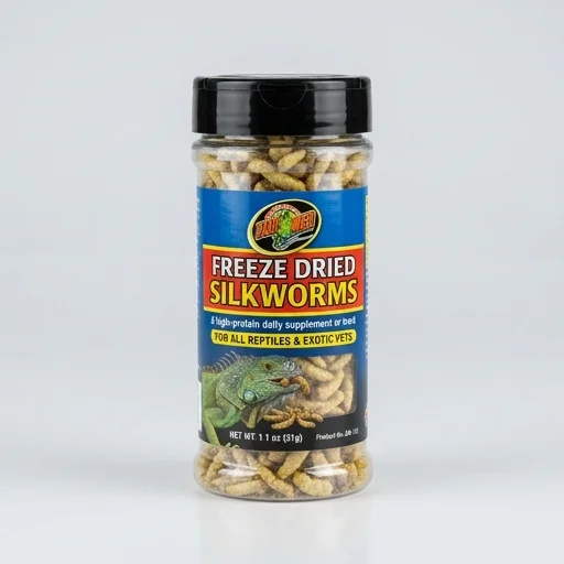 Zoo Med Freeze Dried Silkworms